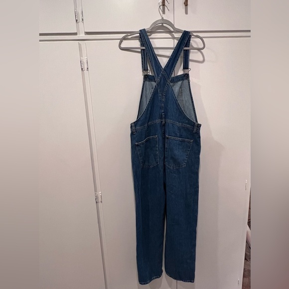 Free People We The Free Ziggy denim Overalls Size Small Straight Leg - Picture 3 of 7